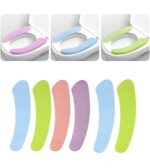 ⁦غطاء تواليت مبطن قابل للصق والازالة - قطعتين⁩ - الصورة ⁦6⁩