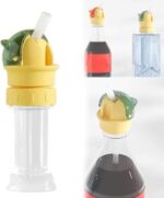 ⁦غطاء شاليموه بديل لاغطية الزجاجات للاطفال لمنع الانسكاب اثناء الشرب⁩ - الصورة ⁦4⁩