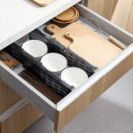 فاصل ادراج بلاستيك متعدد الاستخدامات قابل للتمدد