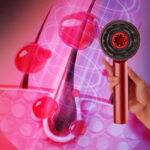 ⁦فرشة تدليك كهربائية لفروة الرأس ب3 سرعات بجزء مخصص للزيوت -تعمل بالشحن⁩ - الصورة ⁦3⁩