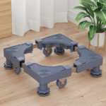 ⁦قاعدة غسالة قابلة للسحب والتعديل 60 * 60 سم مزودة بـ  عجلات متحركة و أقدام للتثبيت⁩ - الصورة ⁦3⁩