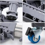 ⁦قاعدة غسالة قابلة للسحب والتعديل 60 * 60 سم مزودة بـ  عجلات متحركة و أقدام للتثبيت⁩ - الصورة ⁦9⁩