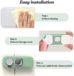 ⁦قفل أمان للأدراج  والدواليب والثلاجة لسلامة الاطفال بلزق دبل فيس قوي⁩ - الصورة ⁦3⁩