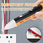 ⁦قلم تست كهربائي مزود خاصية التنبيه الصوتي مع ضوء يعمل بالحجارة⁩ - الصورة ⁦10⁩