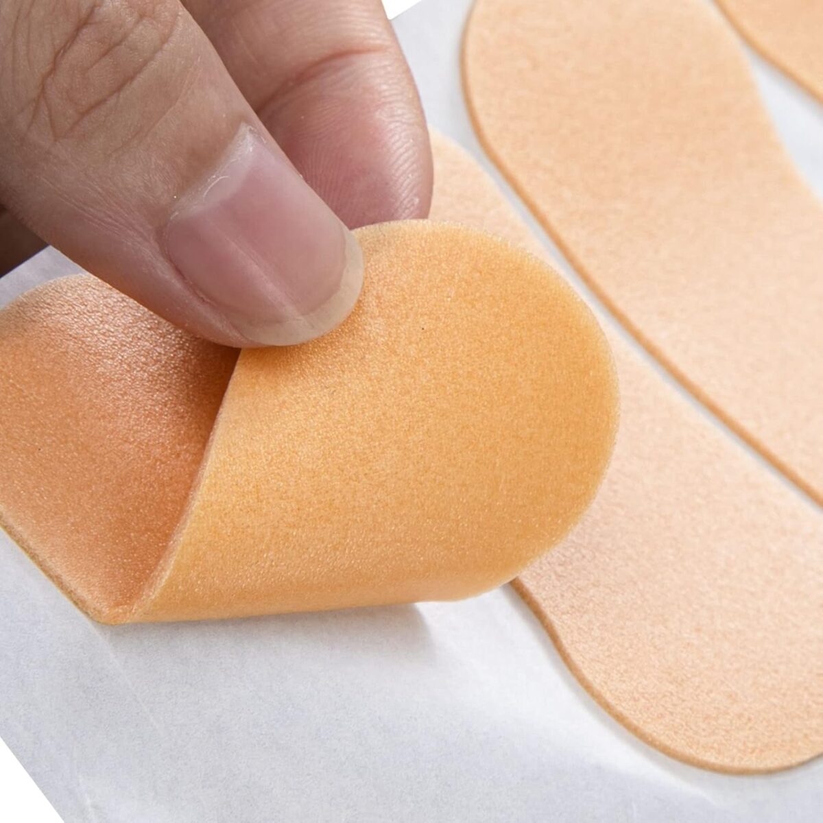 ⁦لاصقات فوم للقدم لحماية الجلد من الاحتكاك والجروح- 4 قطع⁩ - الصورة ⁦6⁩