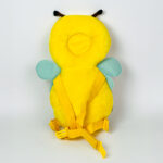 ⁦مخدة أمان خلفية  علي شكل نحلة لحماية رأس الأطفال من الصدمات  بحزام قابل للتعديل⁩ - الصورة ⁦4⁩