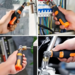 ⁦مفك براغي محمول 10 في 1 برأس قابلة للتعديل بزوايا 180 درجة⁩ - الصورة ⁦5⁩