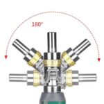 ⁦مفك براغي مغناطيسية 14 في 1 برأس قابلة للدوران بزوايا 180 درجة⁩ - الصورة ⁦3⁩