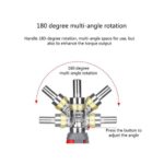 ⁦مفك براغي مغناطيسية 14 في 1 برأس قابلة للدوران بزوايا 180 درجة⁩ - الصورة ⁦11⁩