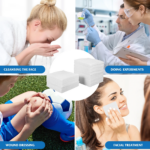 ⁦مناديل ازالة المكياج بتركيبة لطفة علي البشرة - 1000 قطعة⁩ - الصورة ⁦4⁩