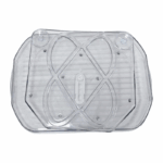 ⁦منظم اكليريك دوار  360 بقاعدة ثابتة لتنظيم ادوات المطبخ والتلاجة⁩ - الصورة ⁦5⁩