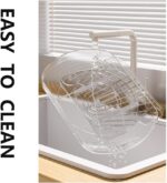 ⁦منظم اكليريك دوار  360 بقاعدة ثابتة لتنظيم ادوات المطبخ والتلاجة⁩ - الصورة ⁦4⁩