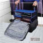 ⁦منظم دولاب 4 دور لترتيب الملابس مزود ب2 هوك لسهولة التعليق⁩ - الصورة ⁦3⁩