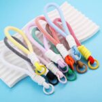 ⁦ميدالية مضفرة بمشبك لتعليق مفاتيح السيارات والمنزل والشنط⁩ - الصورة ⁦6⁩