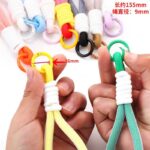 ⁦ميدالية مضفرة بمشبك لتعليق مفاتيح السيارات والمنزل والشنط⁩ - الصورة ⁦7⁩