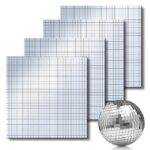 ⁦ورق حائط زجاج لاصق لتزيين الحوائط 20*20 سم⁩ - الصورة ⁦2⁩