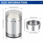 ⁦وصلة حنفية ليد ب 3 الوان مختلفة متغيرة علي حسب درجة حرارة المياة⁩ - الصورة ⁦6⁩