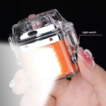 ⁦ولاعة بلازما كهربائية بدون لهب بكشاف ب 3 درجات إضاءة مختلفة مقاومة للماء قابلة لاعادة الشحن بمنفذ يو اس بي⁩ - الصورة ⁦7⁩