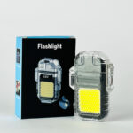 ⁦ولاعة كهربائية قابلة للشحن ب3 درجات اضاءة للطوارئ والرحلات⁩ - الصورة ⁦2⁩