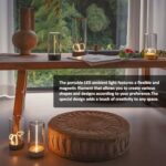 ⁦اباجورة ليد مغناطيسي ب 3 مستويات اضاءة قابلة للشحن⁩ - الصورة ⁦6⁩