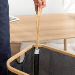 ⁦باسكت غسيل ووتر بروف قابل للطي بغطاء ويد من الجانبين لسهولة الحمل⁩ - الصورة ⁦3⁩