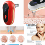 ⁦جهاز شفط وازالة الرؤوس السوداء ب5 رؤوس مختلفة - قابل للشحن⁩ - الصورة ⁦6⁩