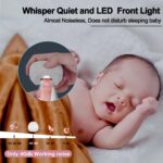 ⁦جهاز كهربائي ليد لقص الاظافر بالبرد مع 3 سرعات قص - قابل للشحن⁩ - الصورة ⁦5⁩