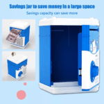 ⁦حصالة الكترونية للاطفال شكل خزنة برقم سري وسحب تلقائي للاموال⁩ - الصورة ⁦8⁩