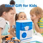 ⁦حصالة الكترونية للاطفال شكل خزنة برقم سري وسحب تلقائي للاموال⁩ - الصورة ⁦10⁩