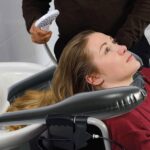 ⁦حوض غسيل شعر متنقل قابل للنفخ خامة وتربروف⁩ - الصورة ⁦3⁩