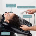 ⁦حوض غسيل شعر متنقل قابل للنفخ خامة وتربروف⁩ - الصورة ⁦4⁩