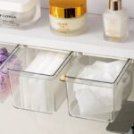 ⁦درج تخزين معلق يثبت تحت الرفوف لحمل المنديل والاكسسوارات⁩ - الصورة ⁦8⁩