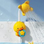 ⁦دش استحمام للأطفال بشكل بطة مجسمة بنظامين رش للمياه⁩ - الصورة ⁦9⁩