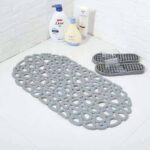 ⁦دواسة بانيو مانعة للانزلاق بيضاوية الشكل  _ مقاس 35×65سم⁩ - الصورة ⁦5⁩