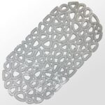 ⁦دواسة بانيو مانعة للانزلاق بيضاوية الشكل  _ مقاس 35×65سم⁩ - الصورة ⁦2⁩