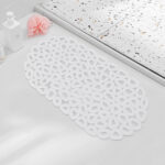 دواسة بانيو مانعة للانزلاق بيضاوية الشكل  _ مقاس 35×65سم