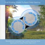 ⁦روبوت لتنظيف الزجاج والأسطح العالية مع ريموت كنترول للتحكم عن بعد⁩ - الصورة ⁦3⁩