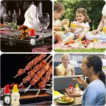 ⁦زجاجة ميني 2 قطعة للكاتشب والمايونيز بغطاء ضاغط محكم الغلق⁩ - الصورة ⁦6⁩