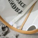 ⁦سلة غسيل قماش وتربروف بغطاء علوي ويدين من الجنب  لسهولة الحمل⁩ - الصورة ⁦6⁩