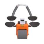 ⁦عجلة رياضية بمسند يد لممارسة تمارين الضغط والبطن مع مؤقت ووسادة لحماية الركبة⁩ - الصورة ⁦2⁩