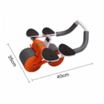 ⁦عجلة رياضية بمسند يد لممارسة تمارين الضغط والبطن مع مؤقت ووسادة لحماية الركبة⁩ - الصورة ⁦6⁩