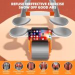 ⁦عجلة رياضية بمسند يد لممارسة تمارين الضغط والبطن مع مؤقت ووسادة لحماية الركبة⁩ - الصورة ⁦7⁩