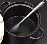 ⁦فرشاة بشعيرات من الستانلس ستيل لتنظيف الأواني والمقالي⁩ - الصورة ⁦5⁩