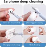 ⁦فرشة تنظيف 7*1 للكيبورد والايربودز وشاشة الموبايل⁩ - الصورة ⁦7⁩