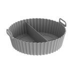 ⁦قالب سيليكون مقسم لجزئين لعمل وتسخين الطعام داخل الميكرويف او الايرفراير⁩ - الصورة ⁦4⁩