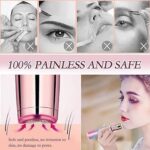 ⁦قلم ازالة شعر الوجة (فلاولس) بدون الم 2*1 بتصميم لامع - قابلة للشحن⁩ - الصورة ⁦4⁩