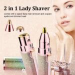 ⁦قلم ازالة شعر الوجة (فلاولس) بدون الم 2*1 بتصميم لامع - قابلة للشحن⁩ - الصورة ⁦6⁩