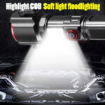 ⁦كشاف طوارئ ب 5 اوضاع اضاءة مختلفة يعمل باور بانك مع شاكوش كسر الزجاج وقطاعة احبال⁩ - الصورة ⁦4⁩