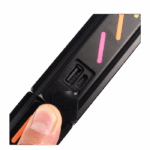 ⁦كشاف ليد ب 3 اوضاع اضاءة مختلفة مع خاصية الزوم و شاشة ليد رقمية بيو اس بي للشحن⁩ - الصورة ⁦5⁩