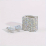 ⁦كفر حماية لشاحن وكابل وسلك الايفون تصميم جليتر لامع _ 5 قطع⁩ - الصورة ⁦10⁩